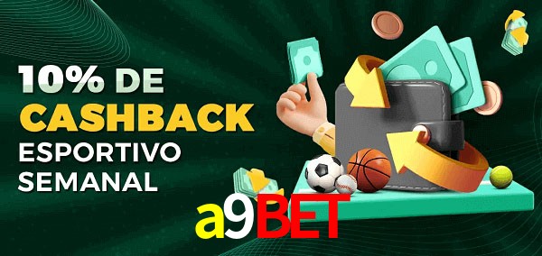 10% de bônus de cashback na a9bet